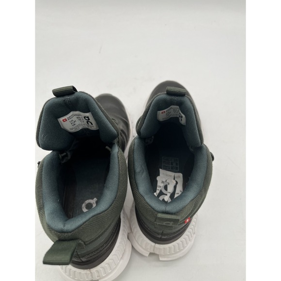 On Running Women's Cloud Hi Sneakers‎ Sz W5.5 Waterproof Fir/Umber Green - Picture 9 of 10